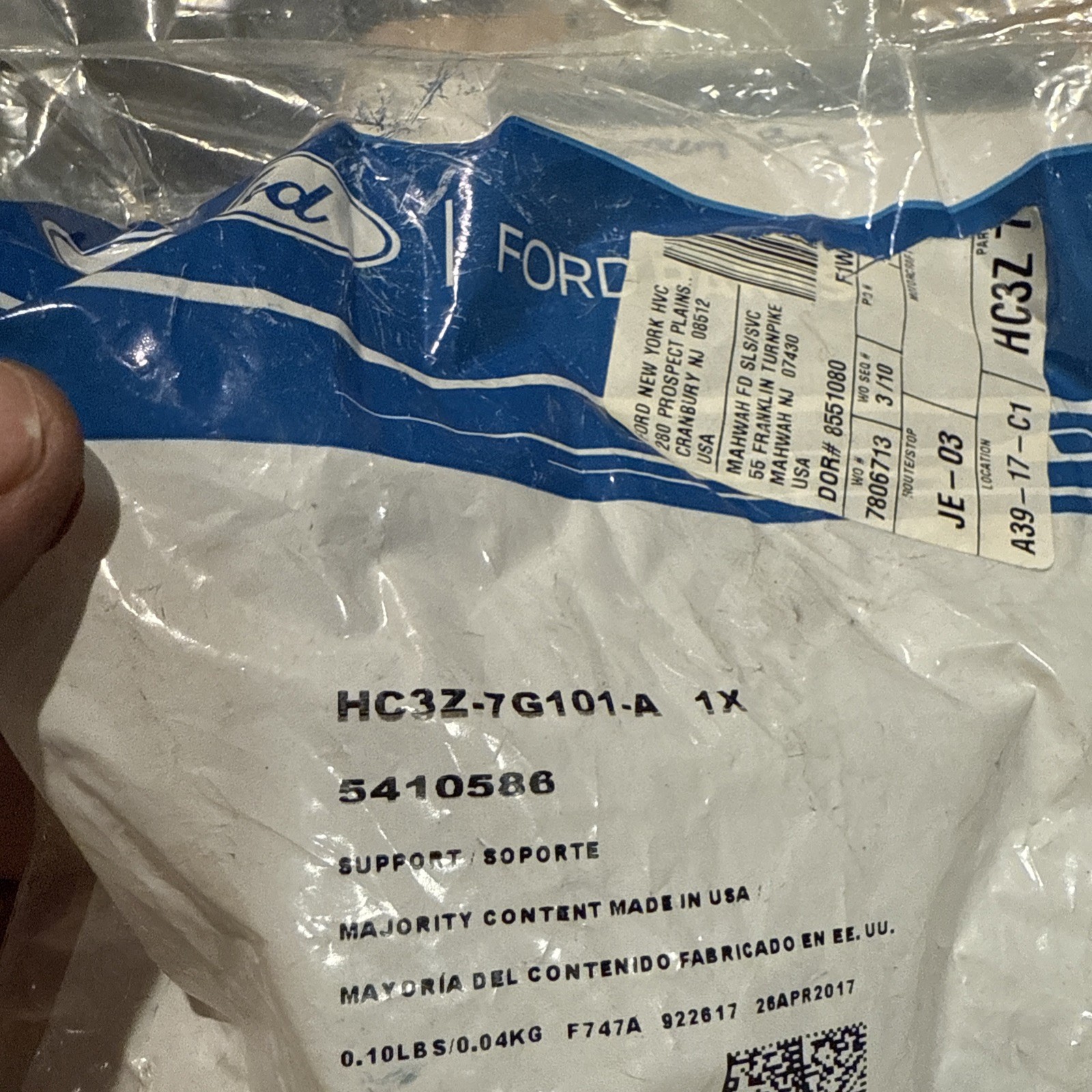 (1) Ford OEM Transmission Rod Actuating Plate HC3Z-7G101-A - Image 3