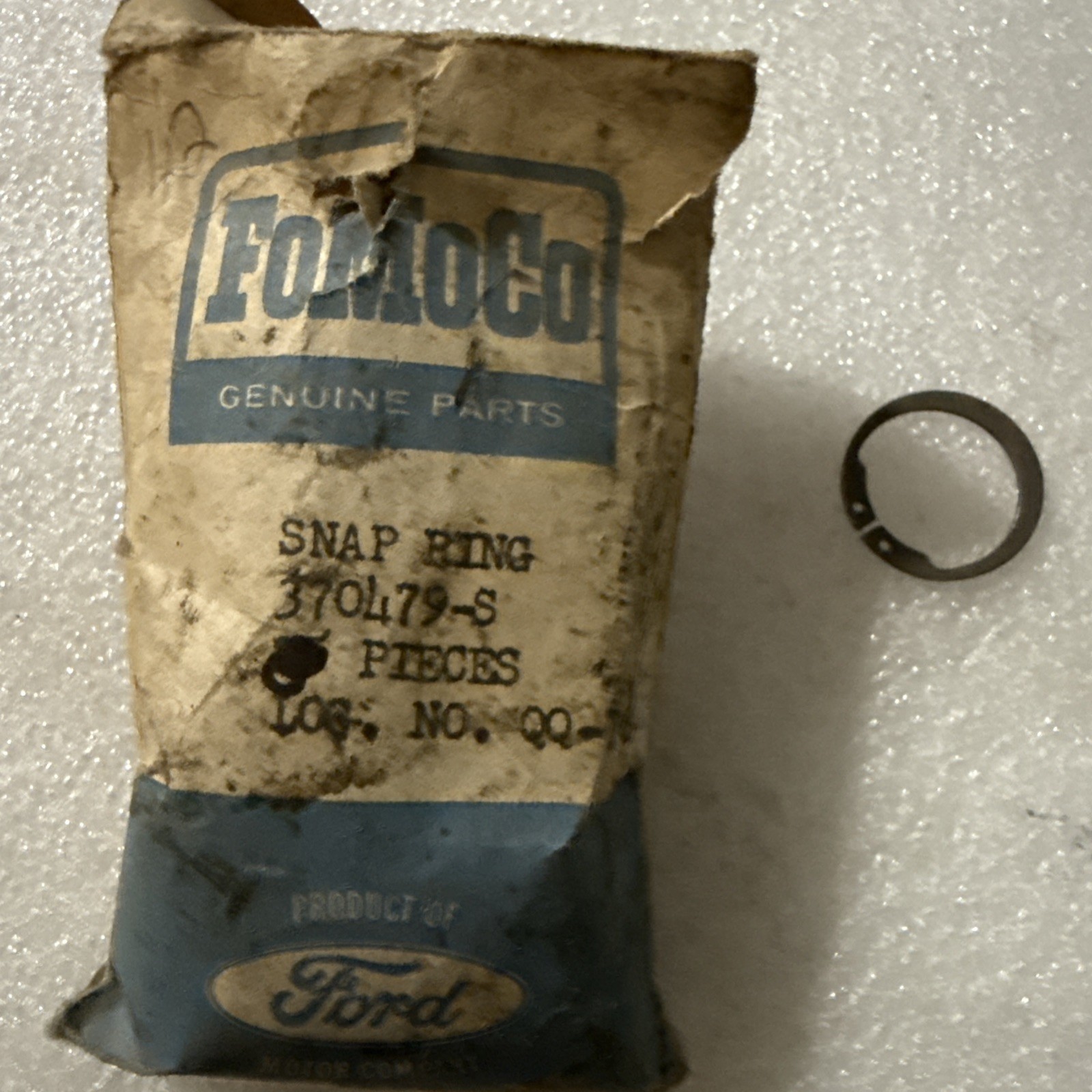(1) Ford Snap Ring 370479-S Sold Individually - Image 3