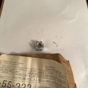 (1) GM 272312 Fuel Tank Mount Slotted Hex Nut