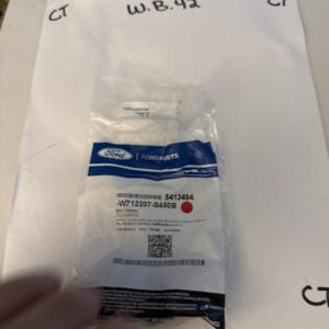 (1) Genuine Ford 2017-2024 Ford - Headlamp Assembly Upper Bolt W712207-S450B