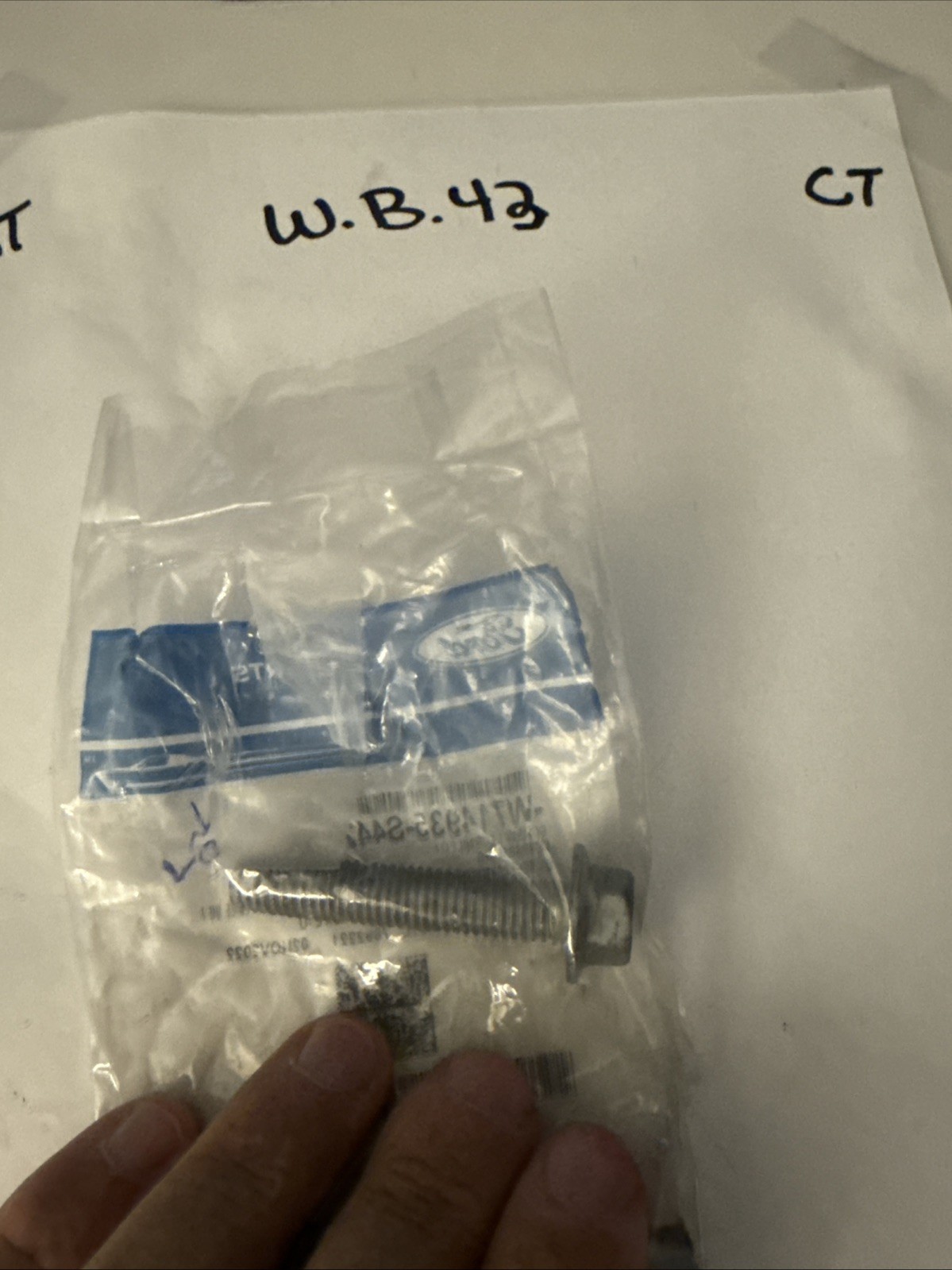 (1) Genuine Ford Bumper Screw W714935-S442 Sold Individually - Image 3