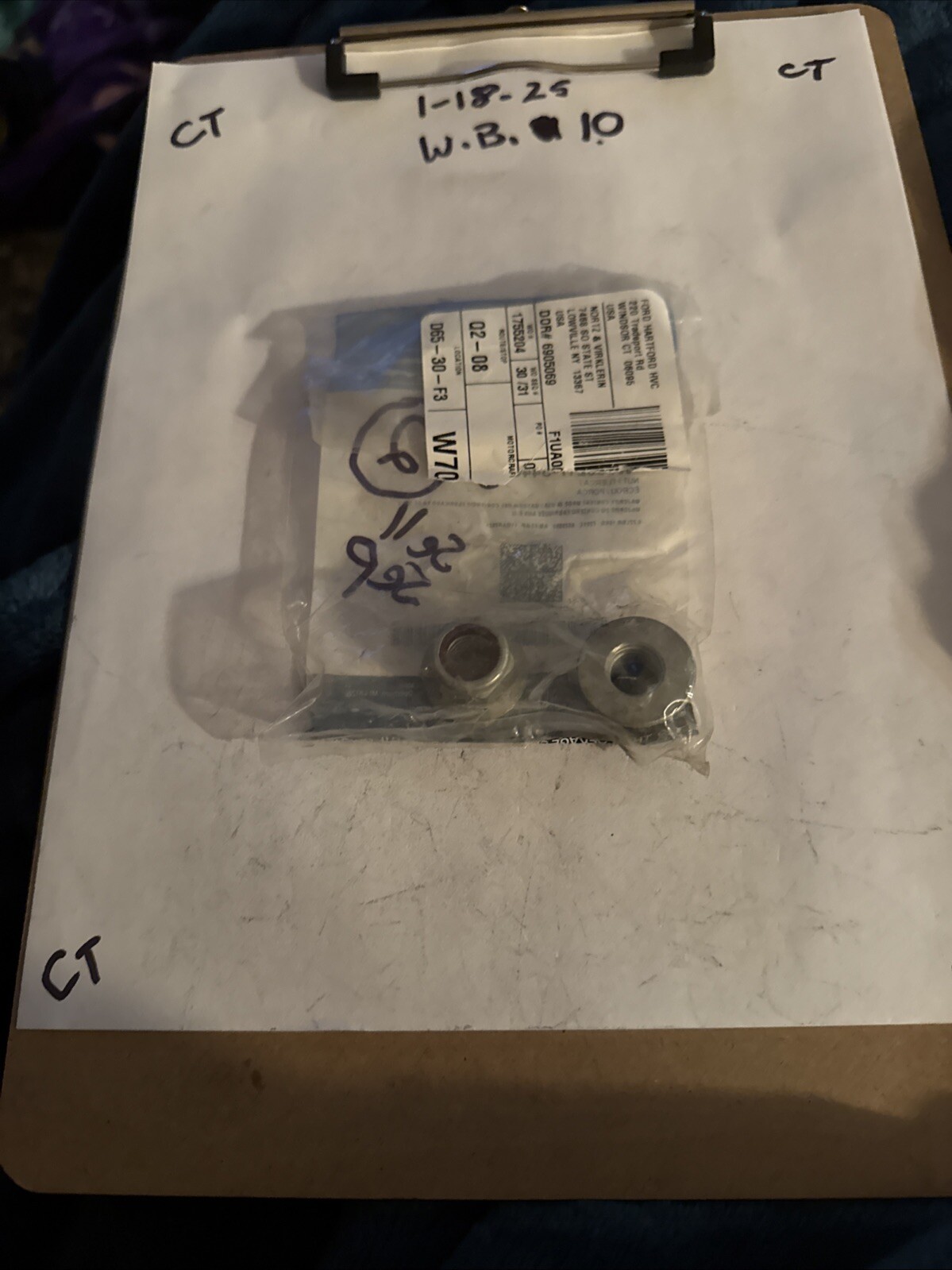 (1) Genuine Ford OE Nut W703217-S440 Sell Individually - Image 3