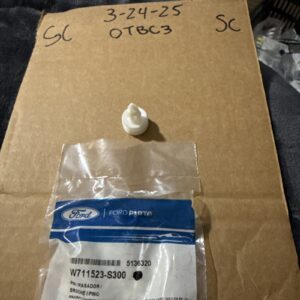 (1) Genuine Ford OE Pin - Trim W711523-S300 Sold Individually