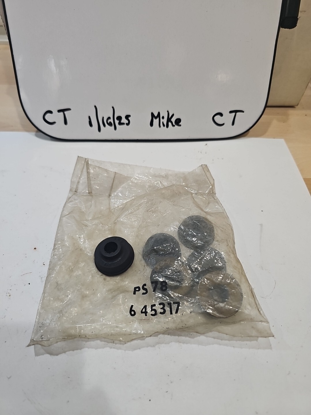 1 Package Of 6 PS78 / 45318 Radiator Mount Bushings