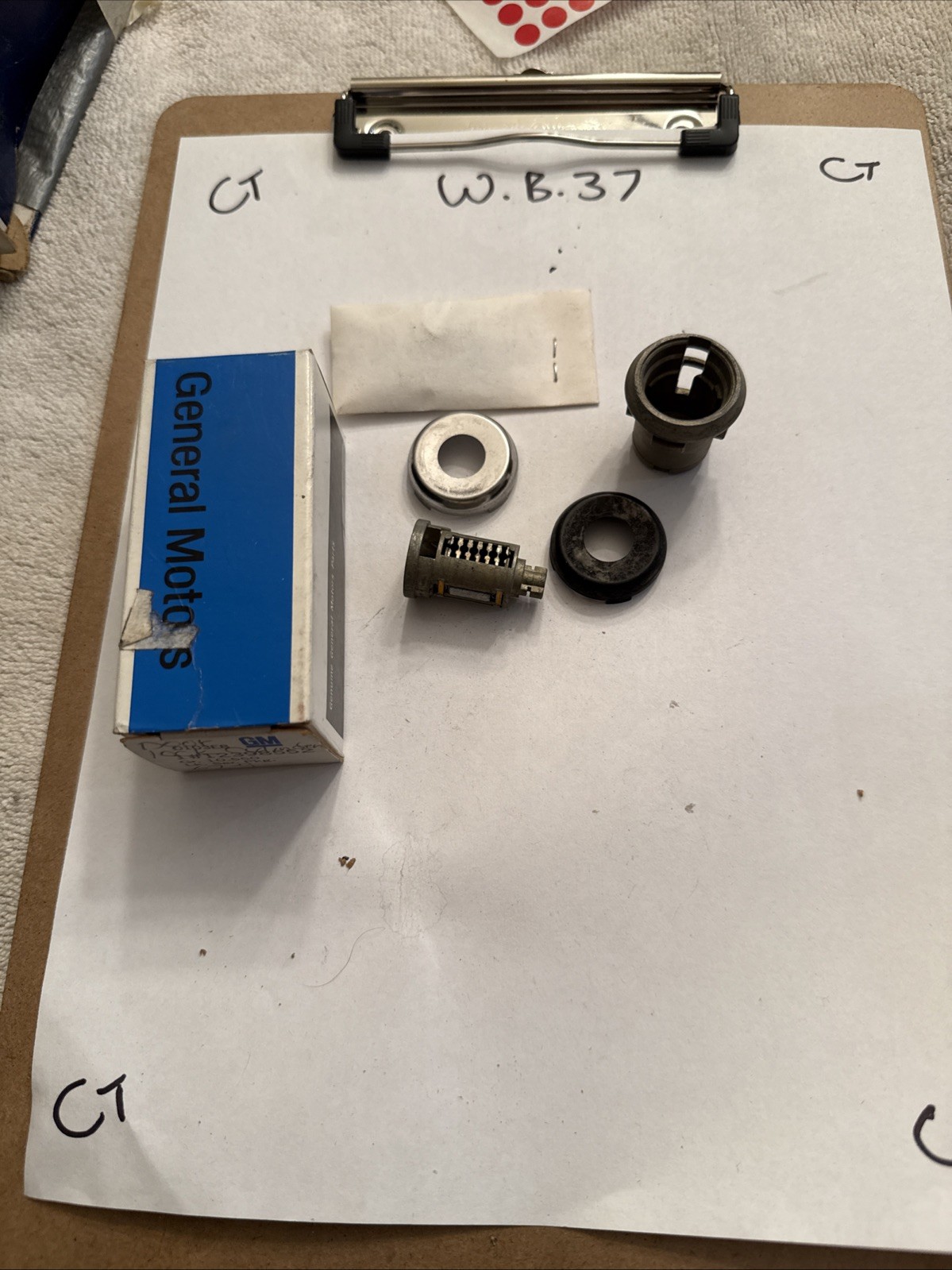 12398552 Lock Service Package Gm Nos