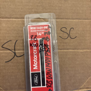 14" Rear Windshield Wiper Blade-Premium Flat Motorcraft WW-1401-PF