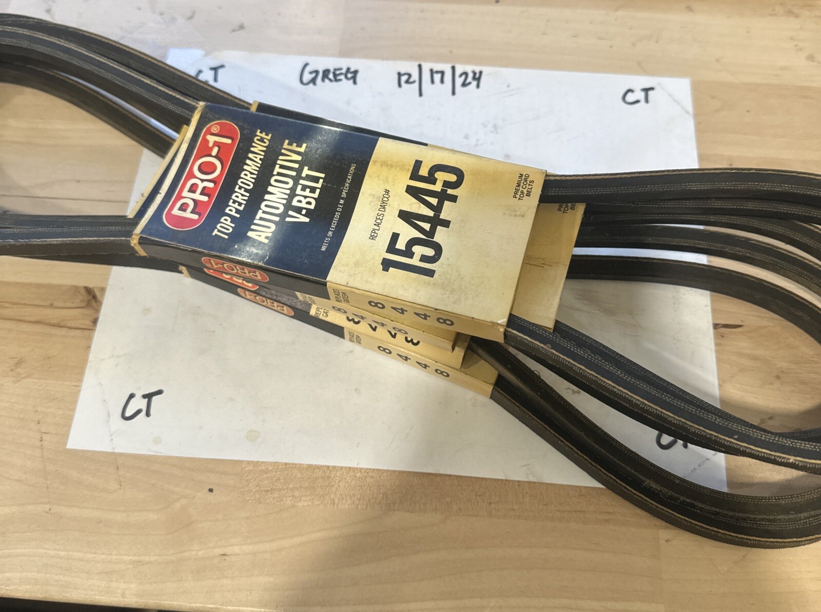 15445 PRO-1 Top Performance Automotive V-Belt