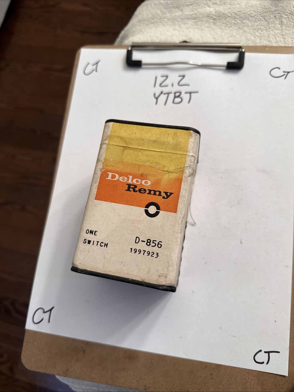 1955 56 57 PONTIAC CATALINA CHIEFTAIN NOS GM STOP LITE SWITCH DELCO-REMY 1997923