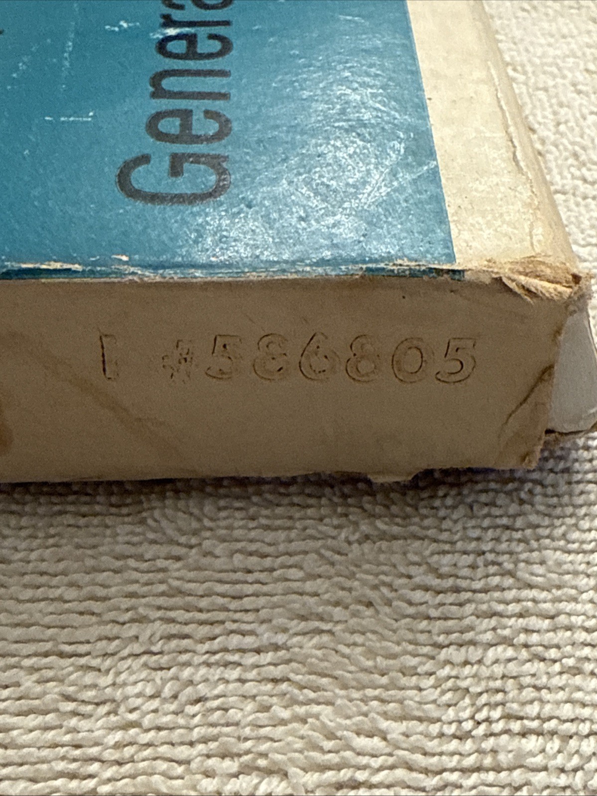 1963 Oldsmobile 88 98 NOS Genuine GM Chrome Headlight Bezel Ring # 586805 - Image 4