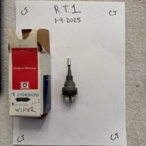 1965-1966 Corvette C2 Windshield Wiper 2 Speed Switch