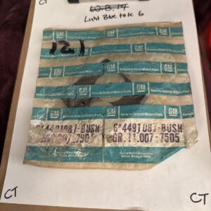 1968-1982 Corvette Window Lift Chanel Bushings QTY 1 New GM # 4491087 Sold Indiv