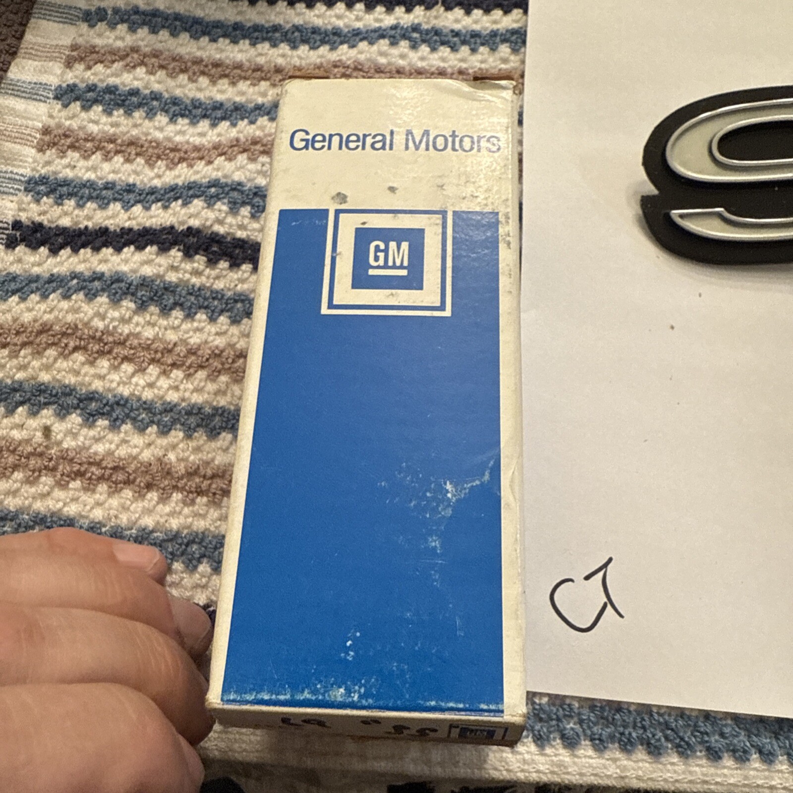 1969 Camaro SS Rear Panel Emblem Genuine Gm OEM NOS Brand NEW 8701110 - Image 4