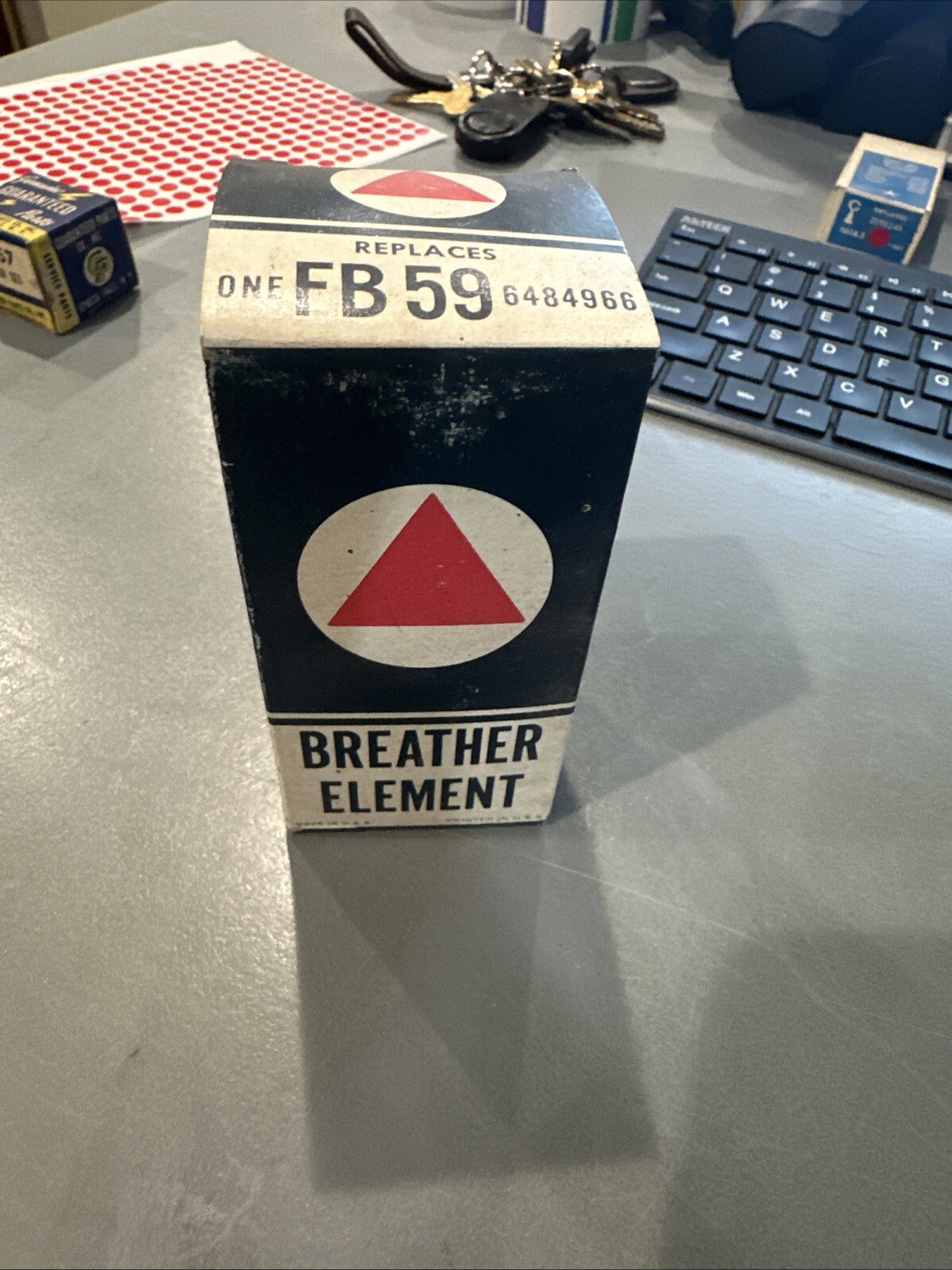 1973-1981 Corvette Crankcase Vent Filter 6484966 1622759 FB59  NOS - Image 3