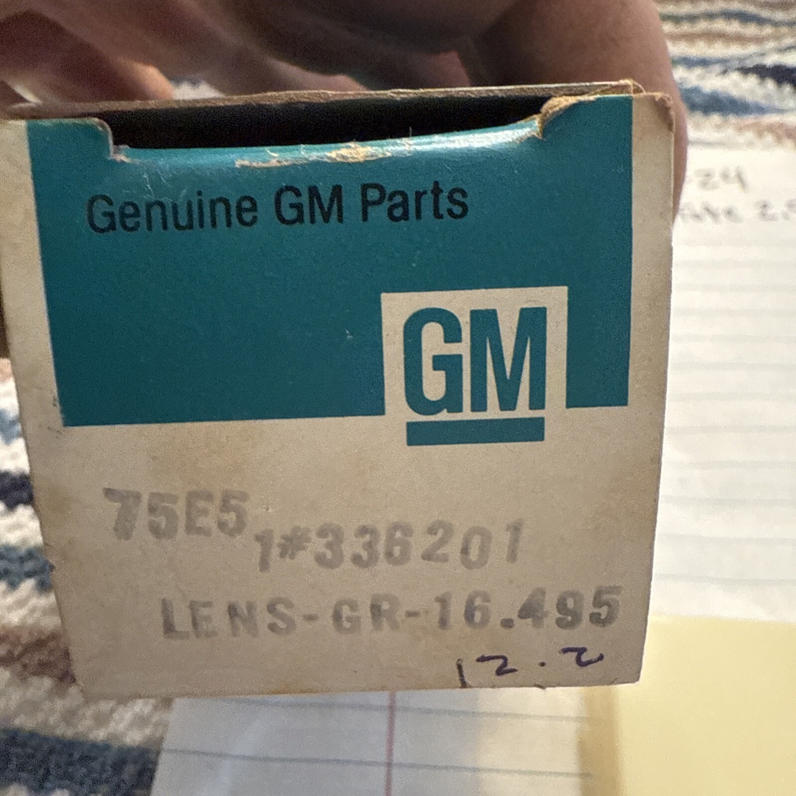 1973-2003 Blazer Corvette Suburban NOS Dome Light Lens GM 336201 - Image 3