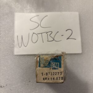 1974-1979 NOS GM CHEVROLET CAMARO CHEVELLE NOVA LH SEAT BELT COVER 9732277