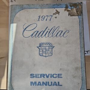 1977 Cadillac Preliminary Service Information Repair Shop Service Manual OEM
