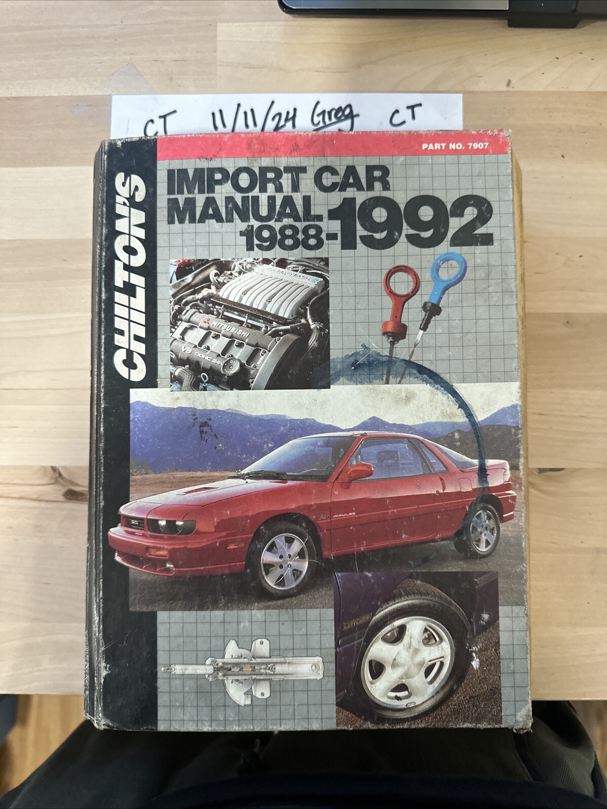 1988-1992 CHILTONS CHILTON Import Car Repair Manual BMW VW TOYOTA AUDI SAAB BB2