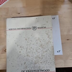 1989 Cadillac Deville Fleetwood Shop Service Dealer Repair Manual (MN1214)