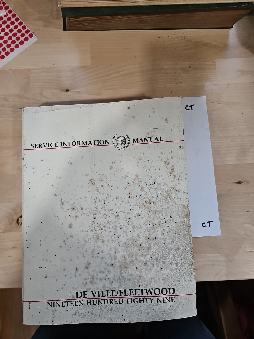 1989 Cadillac Deville Fleetwood Shop Service Dealer Repair Manual (MN1214)