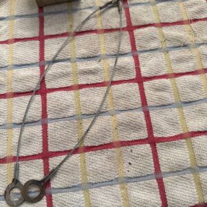 2 NOS 1967 - 1972 FORD TRUCK w 12 1/8th by 2" BRAKES BRAKE SHOE ADJUSTMENT CABLE