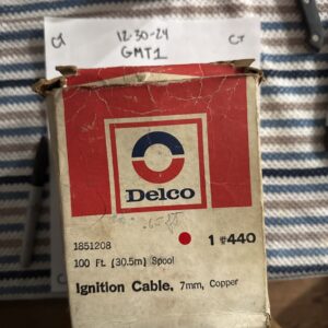 20-25 Feet .. ‘NOS’.. Delco Electric Ignition Cable #440 .. 7mm Ignition Wire