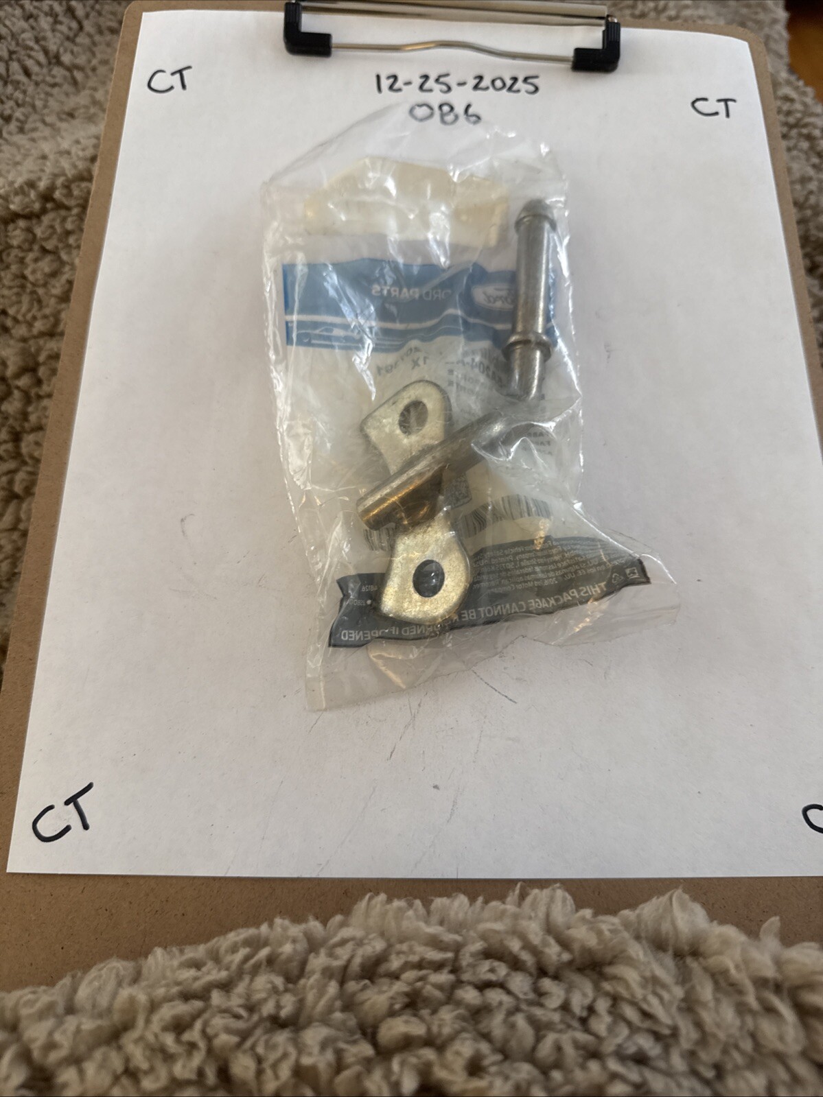 2008-2011 FORD FOCUS MUFFLER AND PIPE HANGER GENUINE OEM NEW YS4Z5A204AB - Image 3