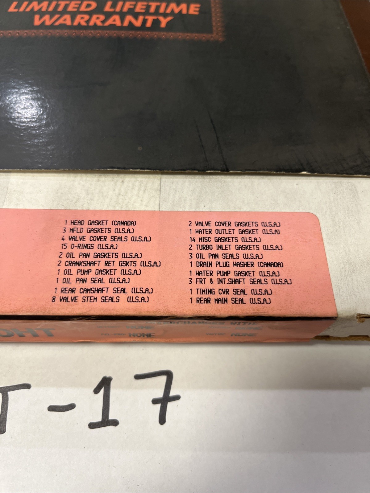 2.2 135 2.5 153 CHRYSLER MITSUBISHI HEAD GASKETS 1981 THRU 1993 HG31730HT ROL - Image 3