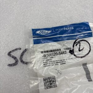 2pcs Genuine OEM Ford W500020-S442 Mount Bracket Bolt Heat Shield Center Support