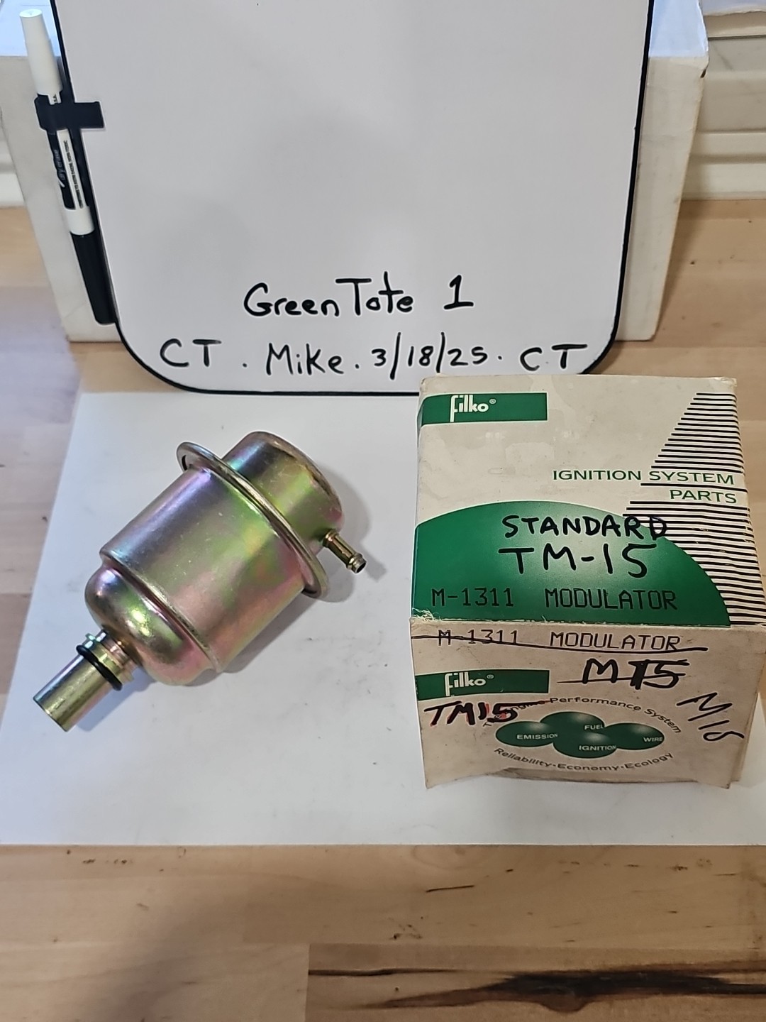 3027222 Transmission Vacuum Modulator (Standard #TM15) NOS - Image 3