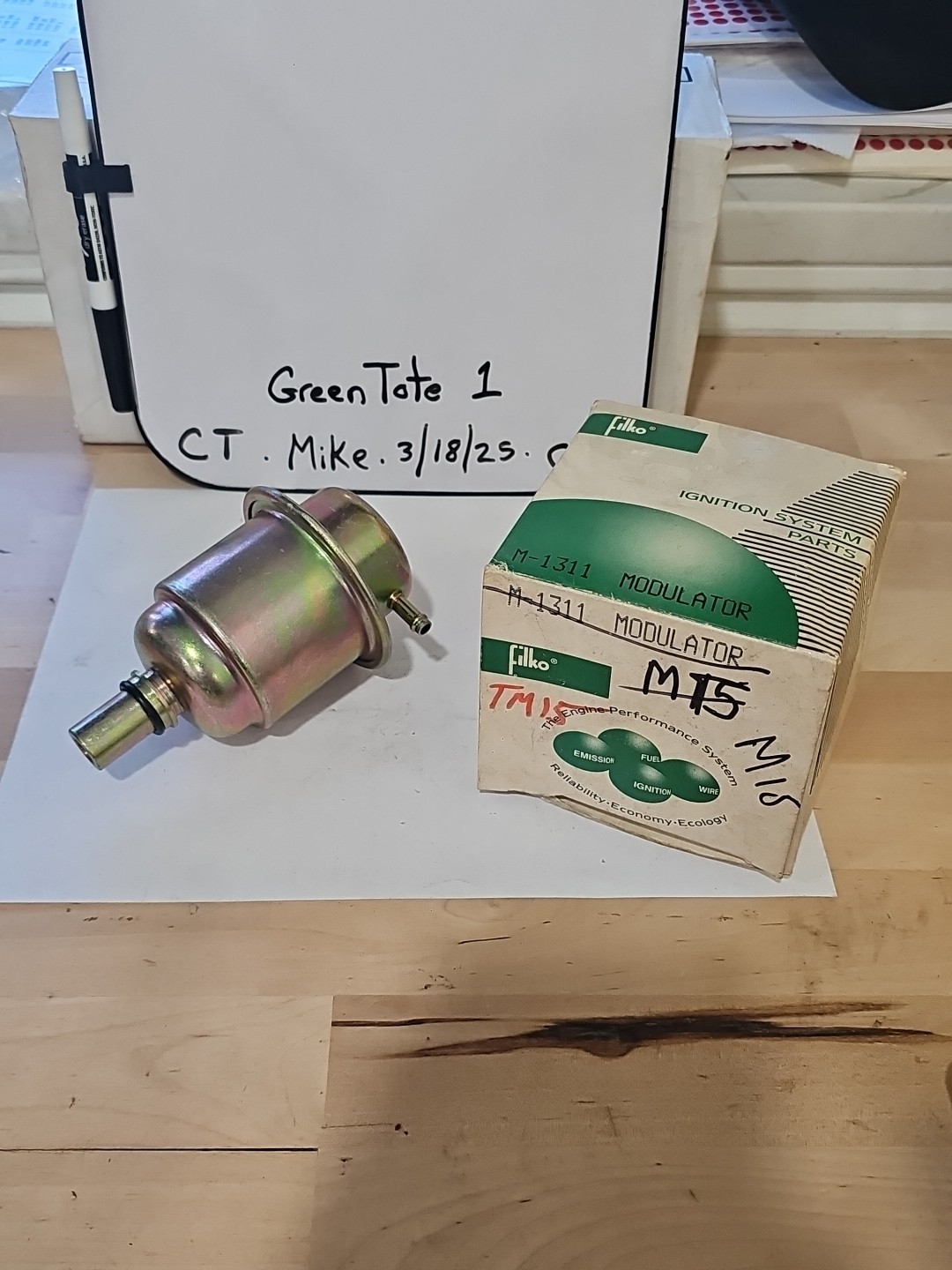 3027222 Transmission Vacuum Modulator (Standard #TM15) NOS