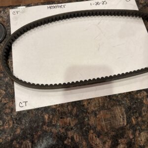 33017 Black Cogged V-Belt