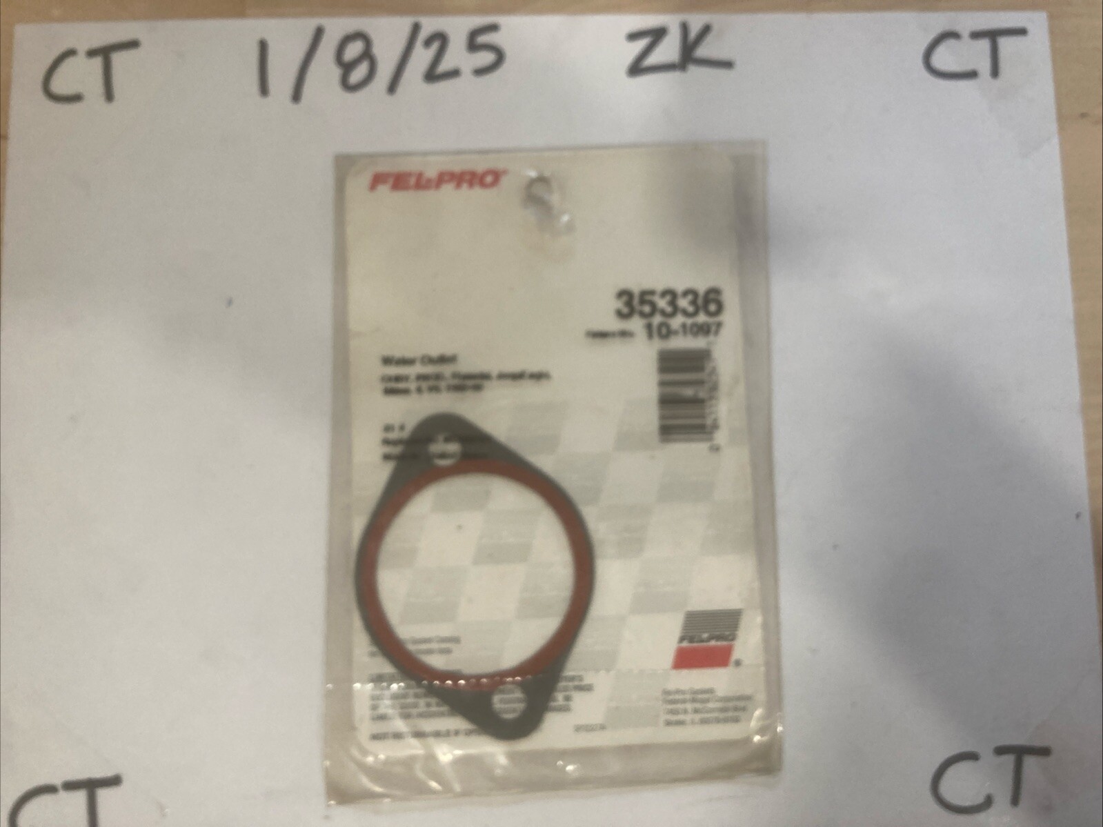 35336 Fel-Pro Automotive Water Outlet Gasket Made In USA MD083109