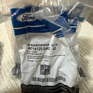 4pcs Genuine OEM Ford Lincoln W714125-S442 Strut Mount Bolt 13-23 Edge Fusion