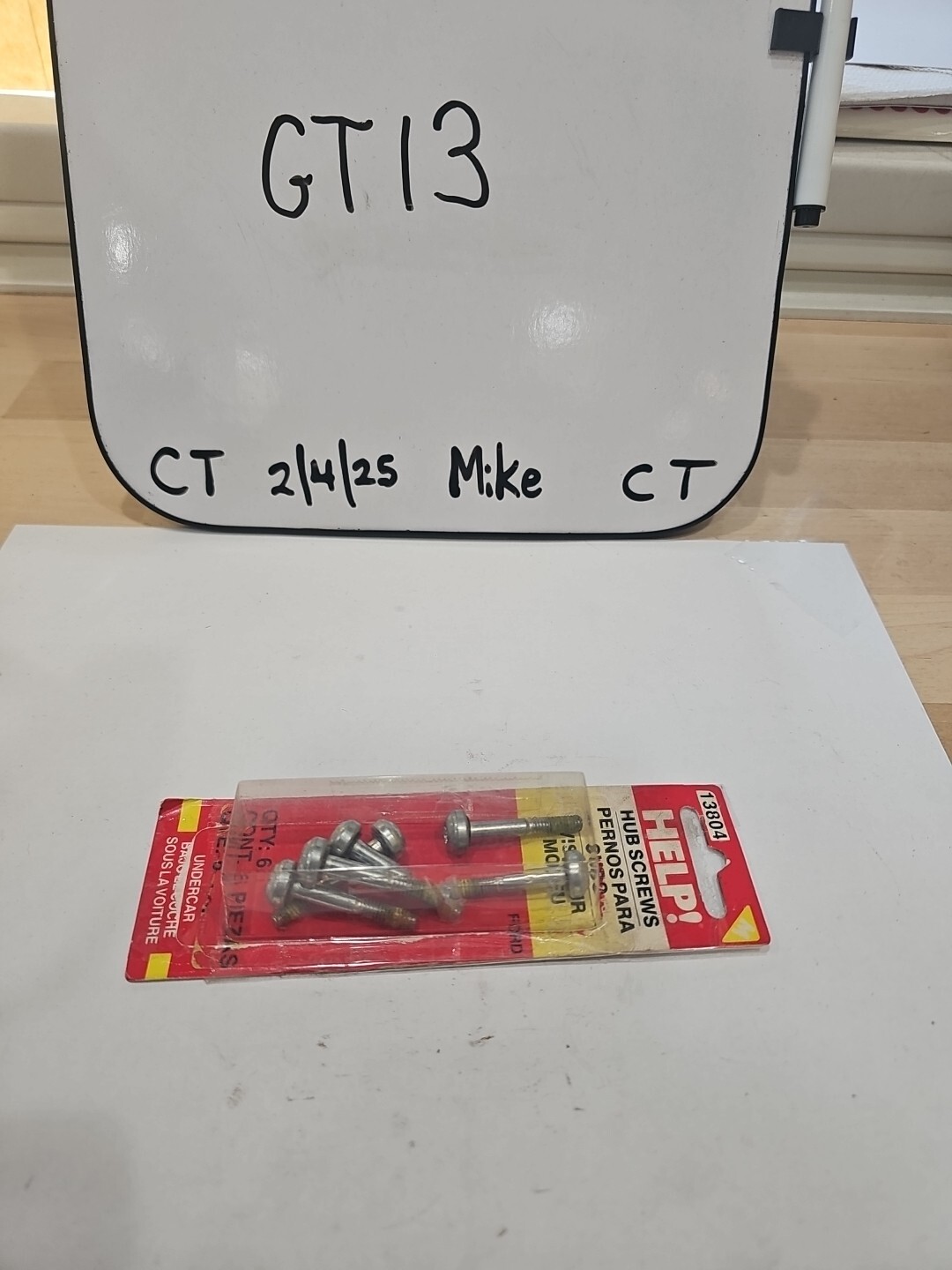 6 Wheel Hub Screw Dorman 13804 FORD 8-32 X 1-1/8" - Image 4