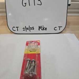 6 Wheel Hub Screw Dorman 13804 FORD 8-32 X 1-1/8"