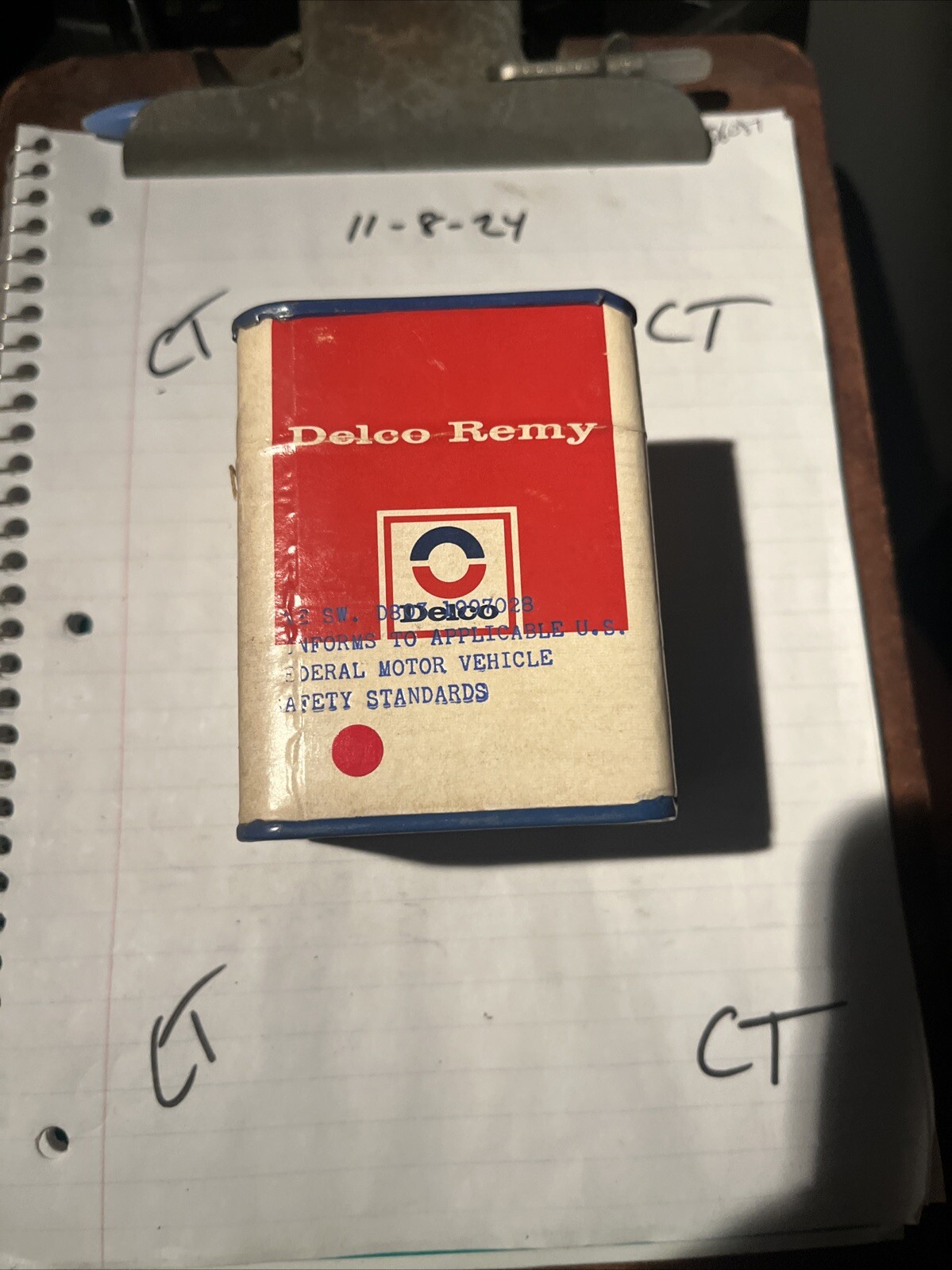 63-76 Corvette Vintage OEM Delco Remy Headlight High Beam Floor Dimmer Switch