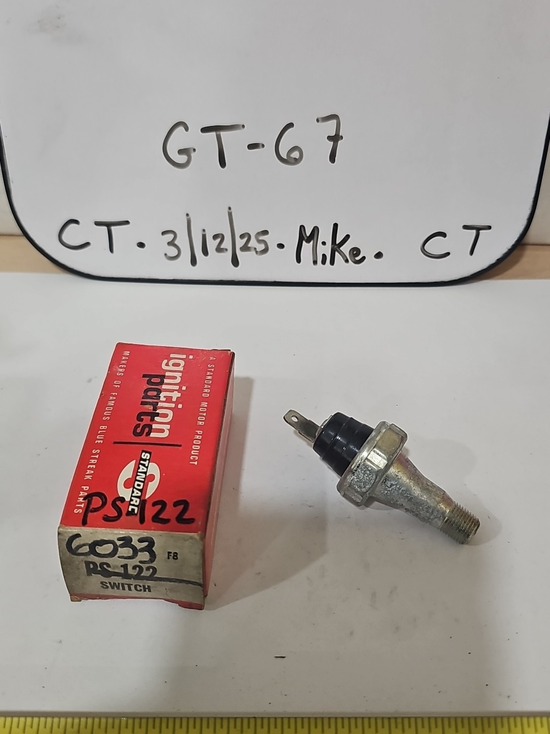 70-75 Buick/Olds Auto Transmission Spark Control Switch NOS Standard PS-122