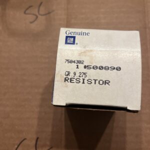 70’s VTG NOS GM Chevy Pontiac Buick Olds AC Resistor 500890 Original Box