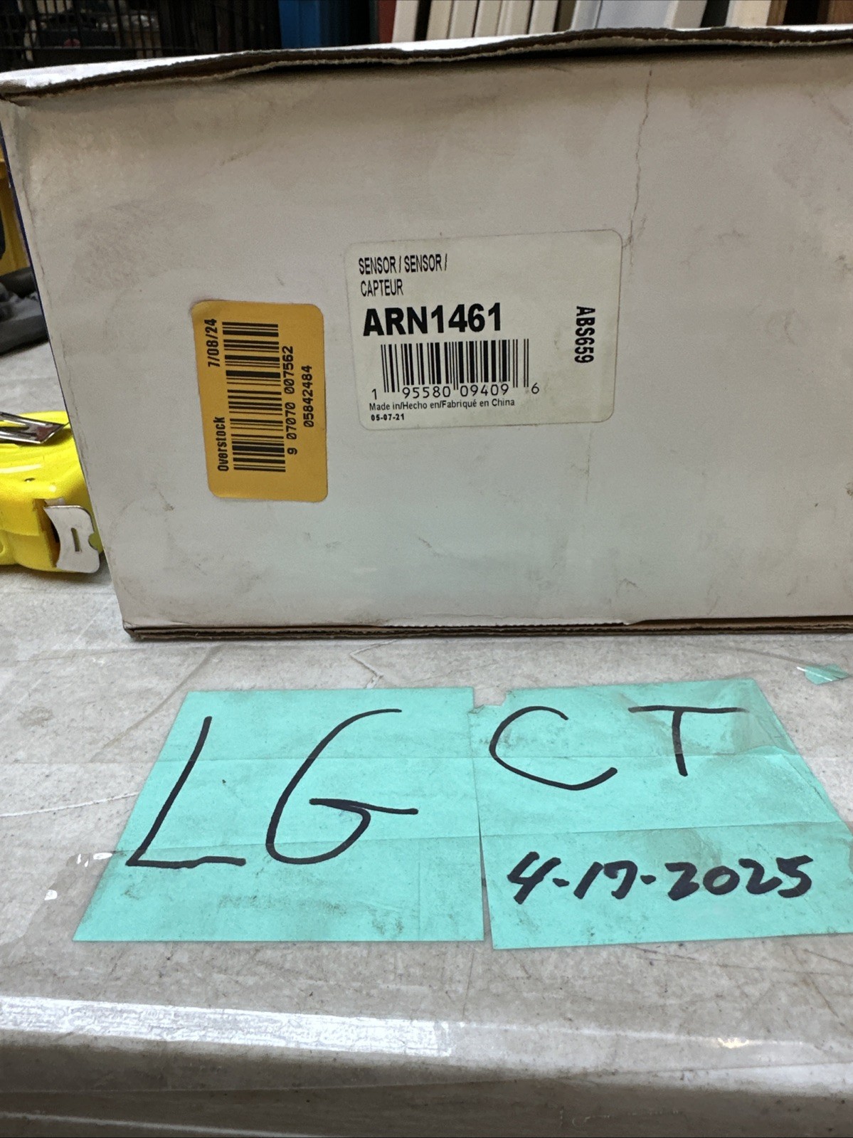 ABS Wheel Speed Sensor CARQUEST ARN1461