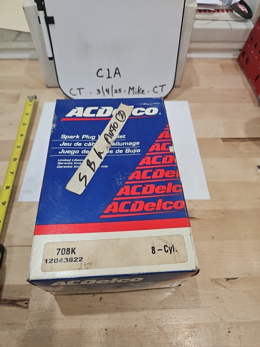 AC Delco 708K Spark Plug Wire Set 8-cyl 12043822 - Image 3