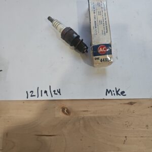 AC Fire Ring Spark Plug # 44XLS GREEN STRIPE