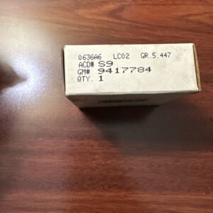 ACDELCO GM Differential Pinion Bearing, GM # 9417784,ACX # S-9, in box OEM part
