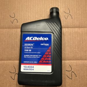 ACDelco 10-4034 / GM 88862624 Dexron LS 75W-90 Gear Oil - 32 oz  New Bottle