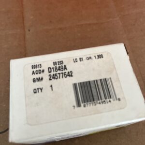 ACDelco GM Original Equipment D1849A / 24577642 Engine Oil Pressure Switch NOS