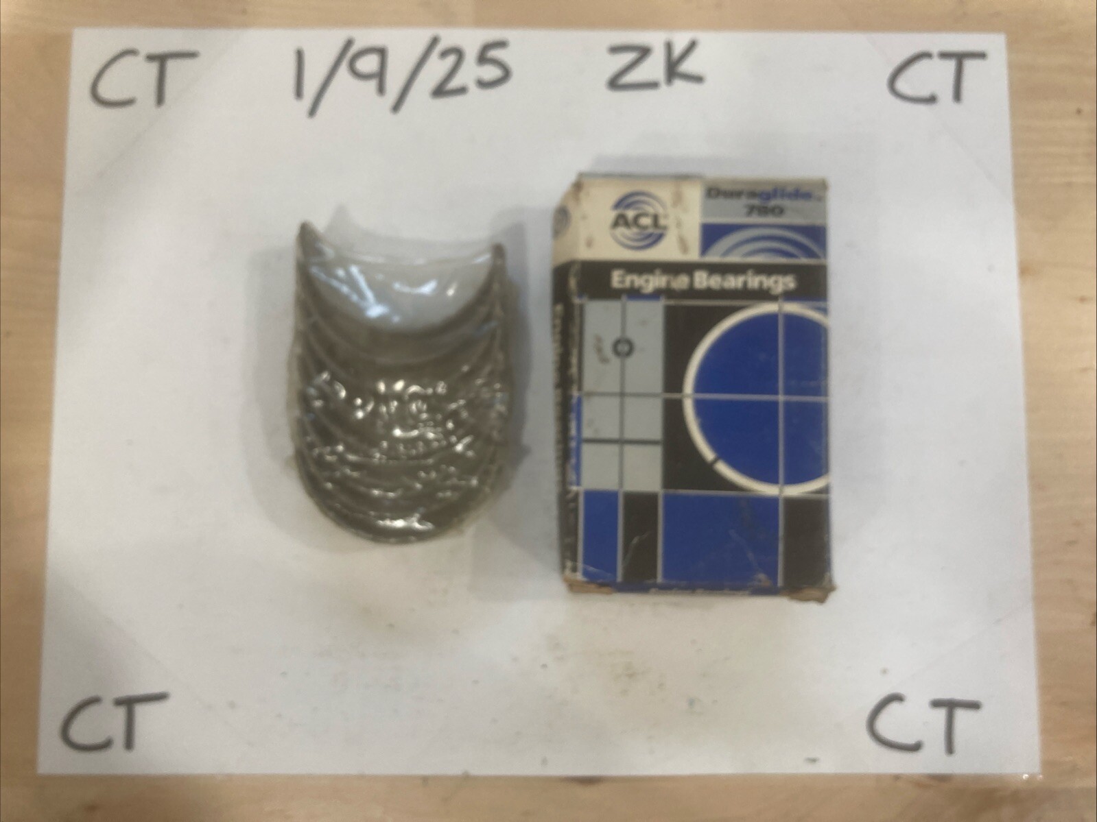 ACL Duraglide 780 Engine Bearings (4B1269P-10) 3800CP