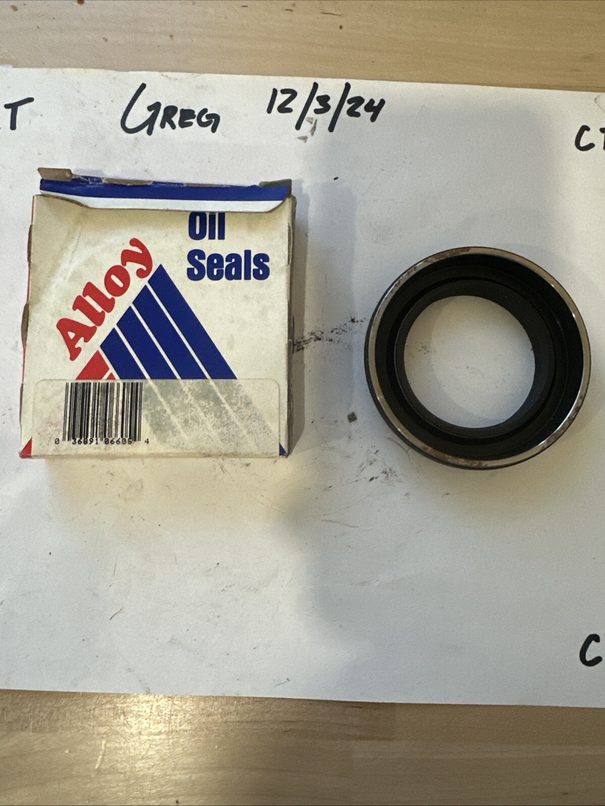 ALLOY (USA) 1554 OIL SEAL=CHICAGO RAWHIDE 6605