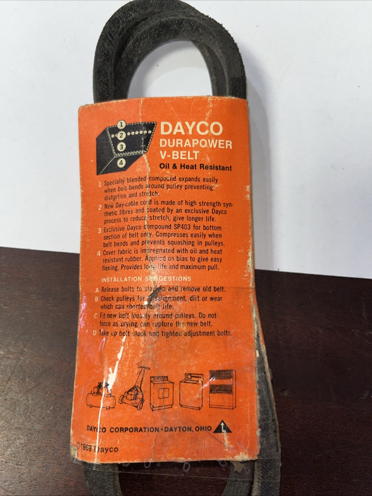 Accessory Drive Belt Dayco 3L330 - Image 4