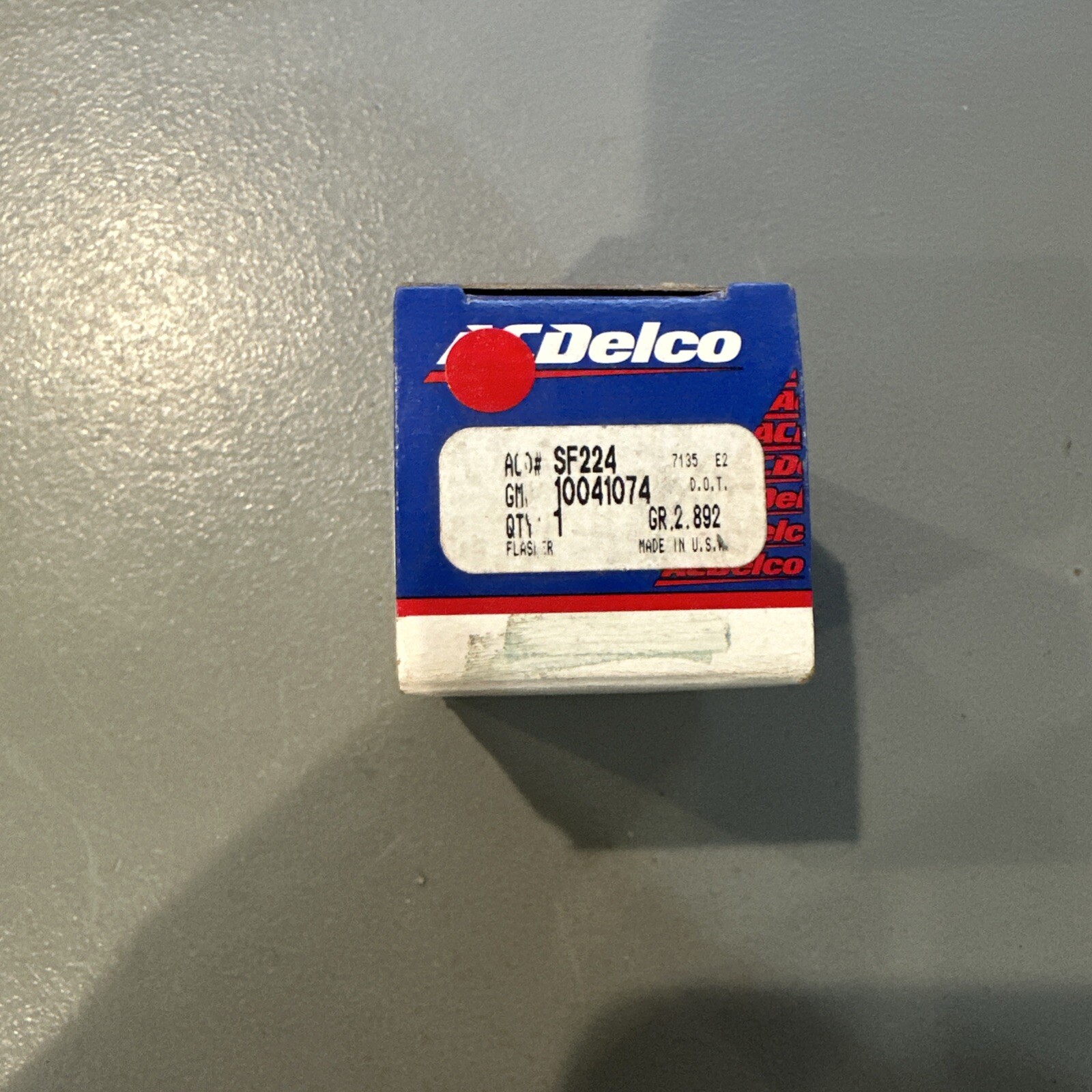 Ac/delco 10041074 Flasher