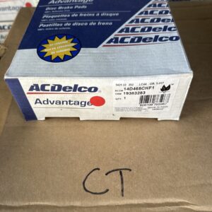 Acdelco 14D465CHF1 Pad Kit,Frt Disc Brk