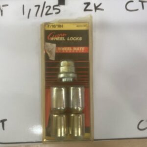 Acorn Wheel Locks 7/16"RH Locking By Wheel Mate Products 40101P